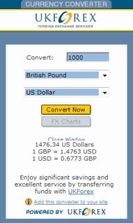 Currency Converter example